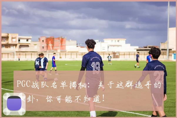 PGC战队名单揭秘：关于这群选手的八卦，你可能不知道！