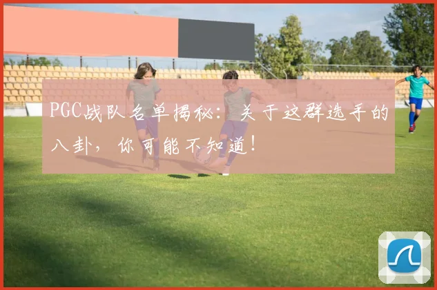 PGC战队名单揭秘:关于这群选手的八卦,你可能不知道!